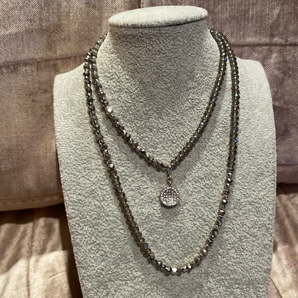 Sarafina Crystal Necklace 26”